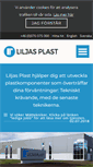 Mobile Screenshot of liljasplast.se